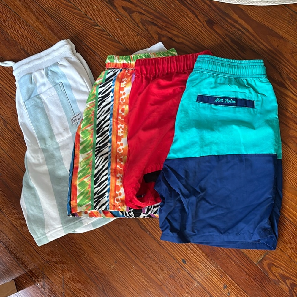 5 shorts swim and not . All together